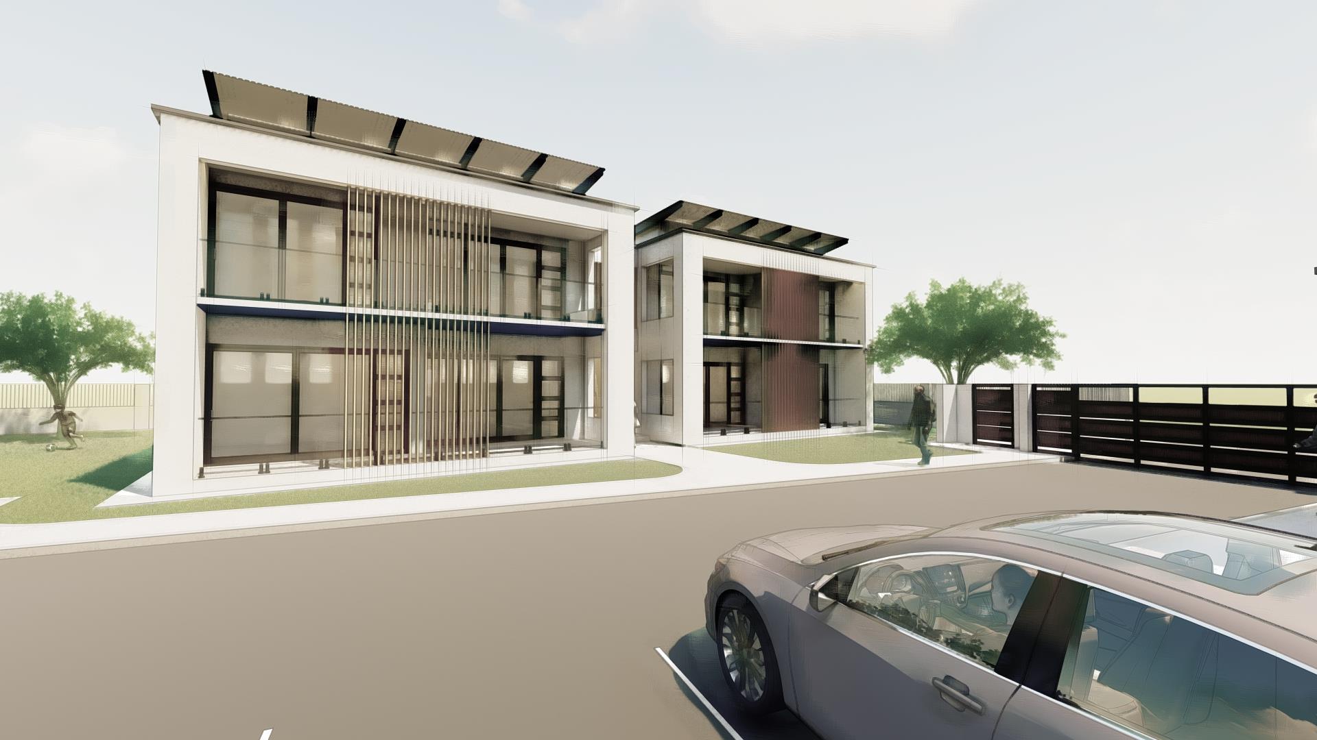 Obaro Towers gated entry rendering